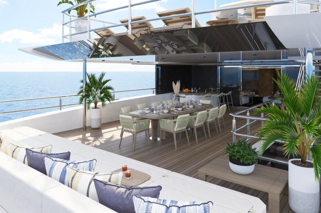 Have a Cocktail on Every Deck - Eternal Spark Yacht Bars 5 eternal spark yacht upper deck aft 2 e1669634494282