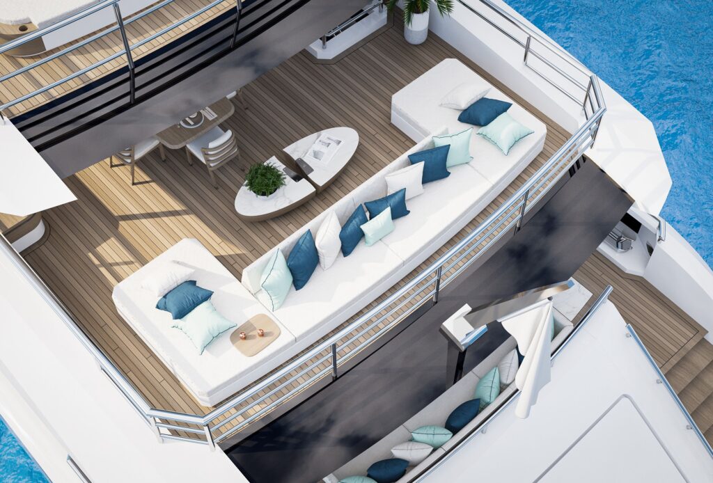 eternal spark yacht charter aft decks