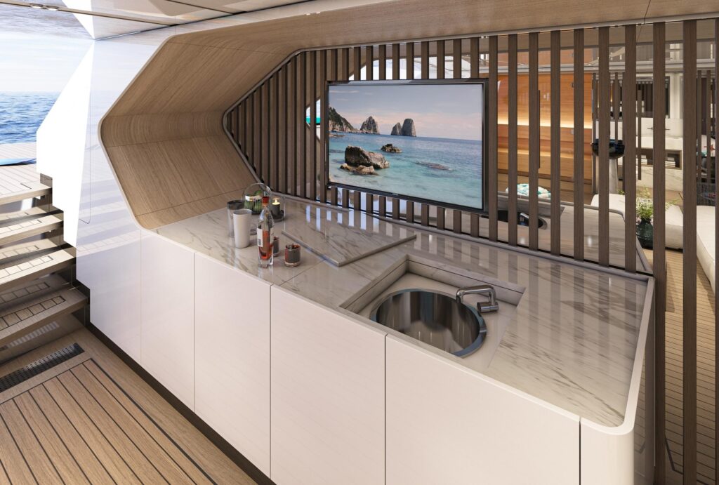 eternal spark yacht charter beach club bar