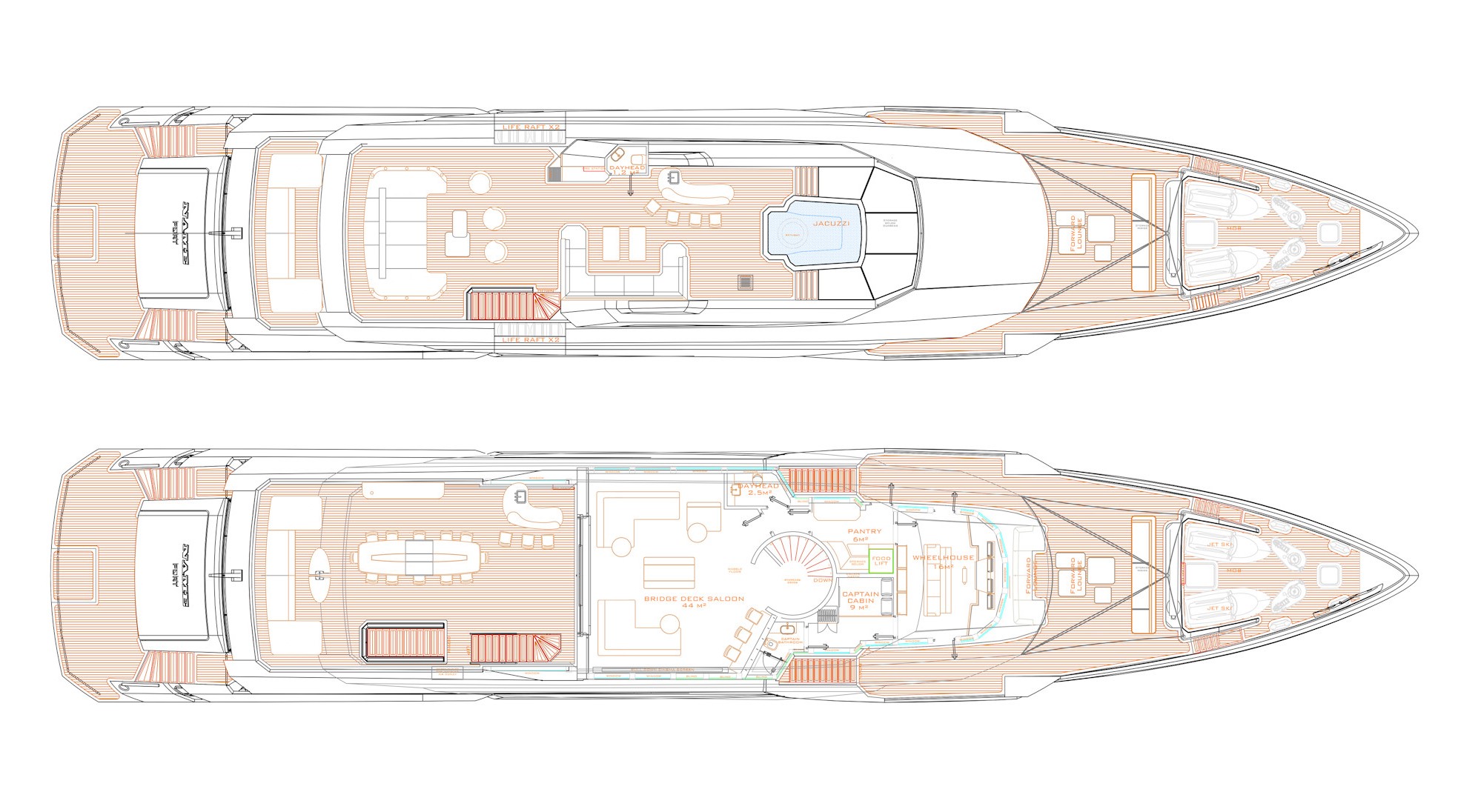 Eternal Spark yacht layout (2)